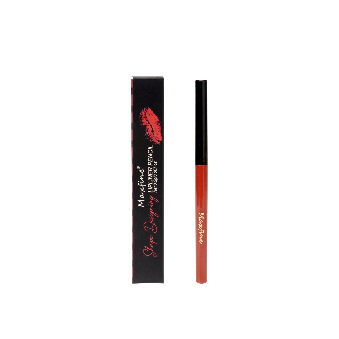 Cross-border makeup MAXFINE lip liner suit wholesale lip liner non-stick Cup logo-free long-lasting waterproof