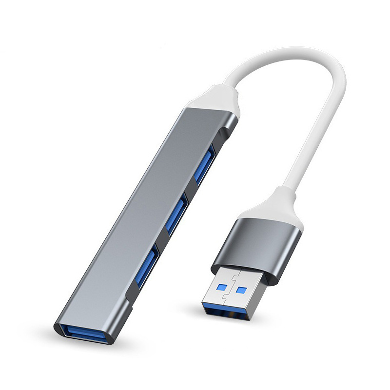 Aluminum alloy 4-port ultra-thin usb 3.0Hub hub type c USB3.1 one-four USB C splitter