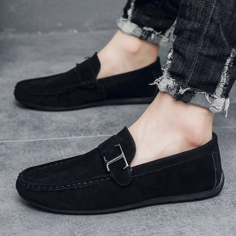 Νέα slip-on casual ανδρικά παπούτσια μαλακές σόλες μαλακή επιφάνεια αντιολισθητική_voghion.com