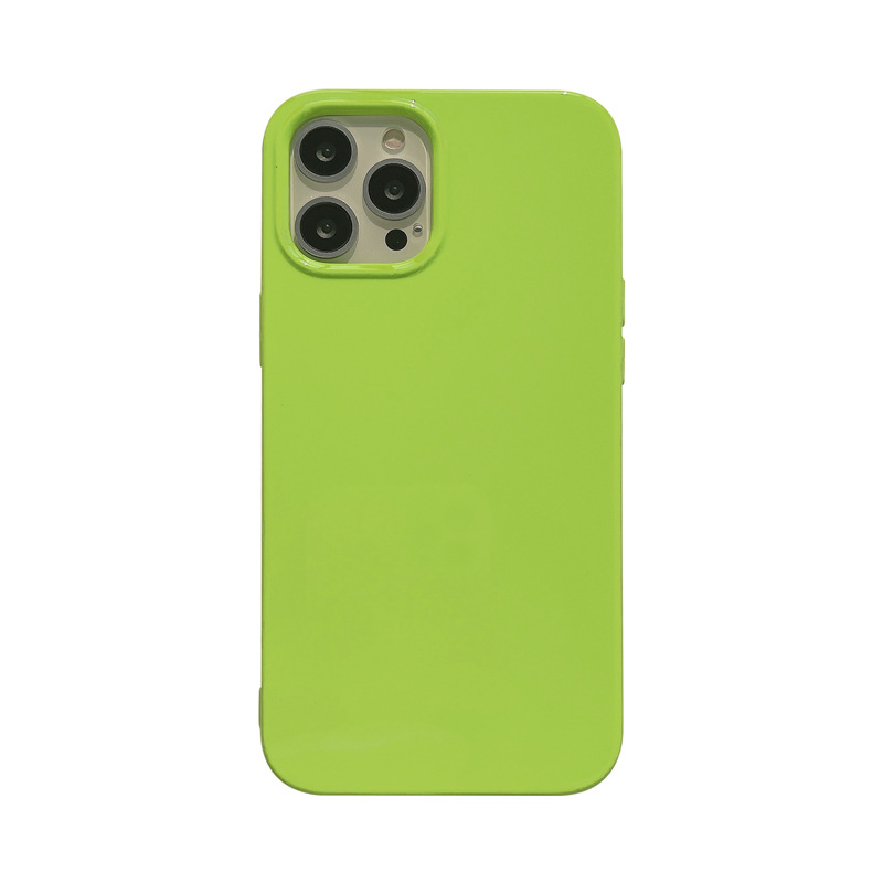 Fluorescent jelly 15 ProMax Apple mobile phone case 16 silicone iphone 13 suitable for 14 thickened XR personality 12 soft