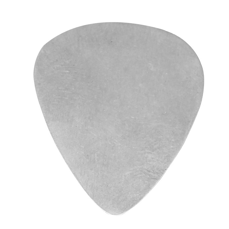 Stainless steel pick metal pick guitar pick electric guitar heart-shaped shrapnel pattern-free pick pick string PK