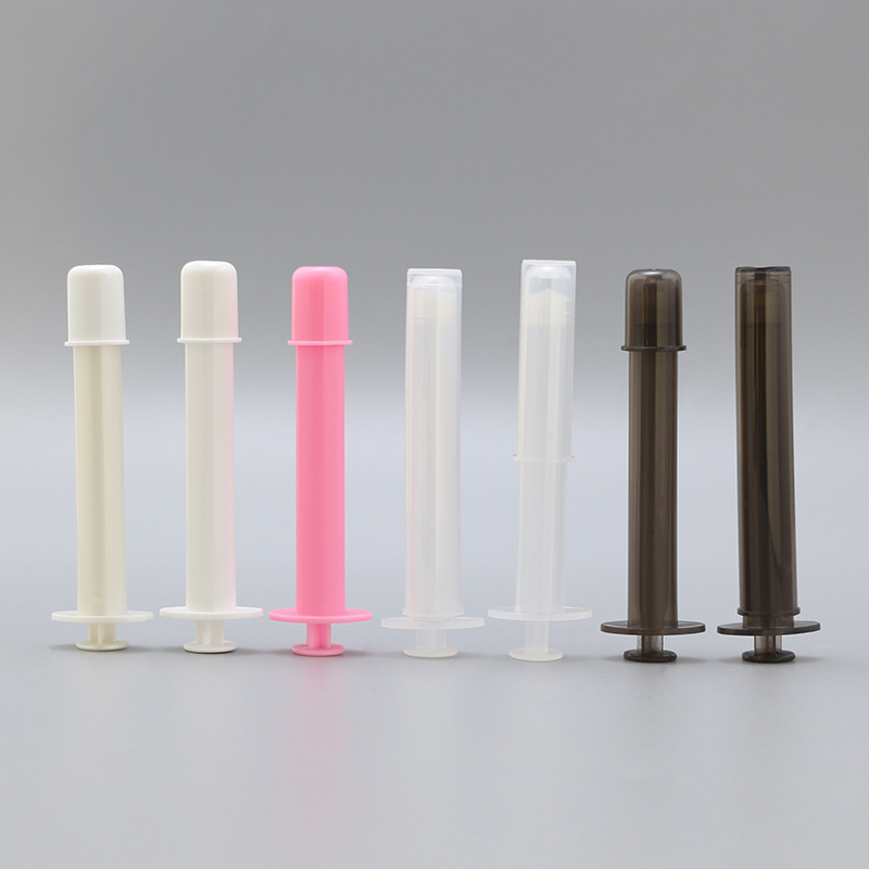5G direct push tube 5G gynecological gel tube private dosing device disposable pusher hemorrhoid tube pusher