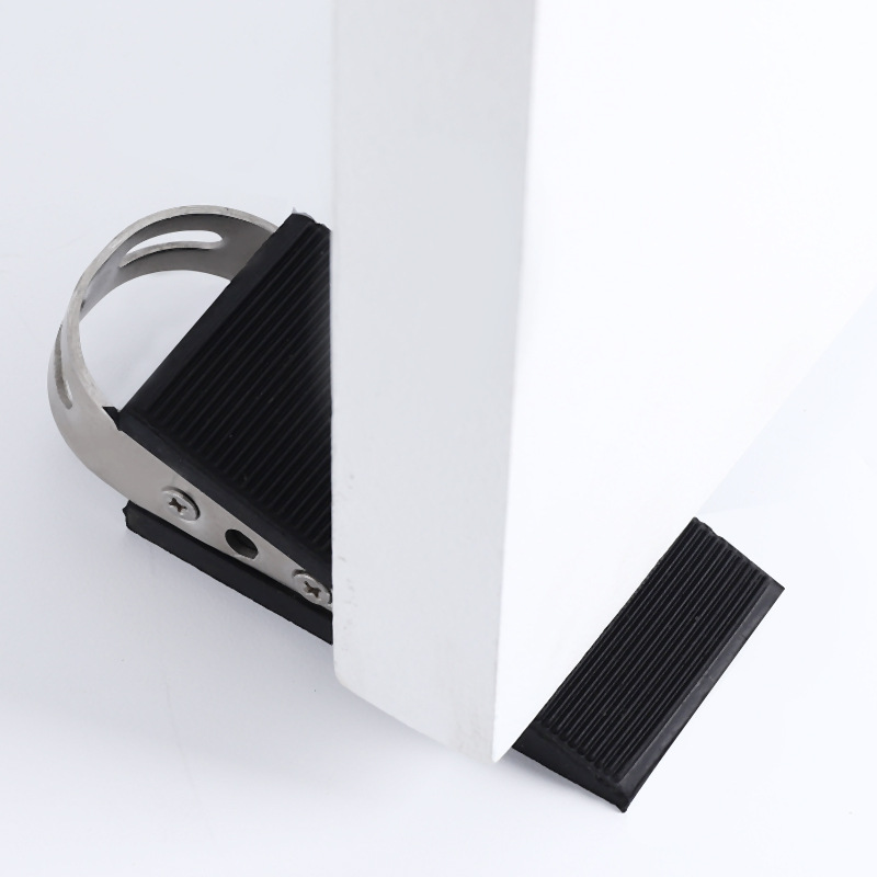 Punch-free mobile door plug anti-collision door stopper anti-collision rubber room door block door stopper windproof fixed door stall wholesale