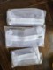 White cosmetic bag three-piece set