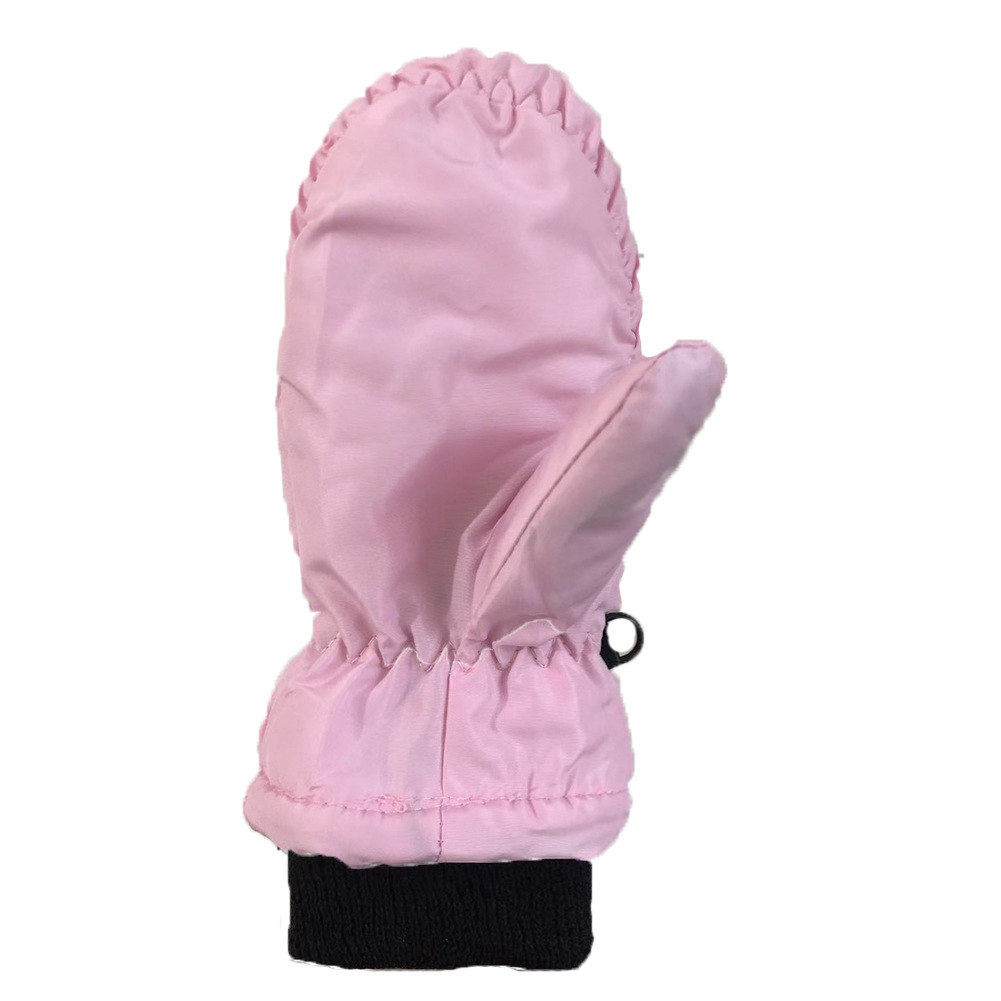Children's glove bag refers to ski warm finger fleece-lined thickened cold-proof boys and girls cycling snow gloves multi-size