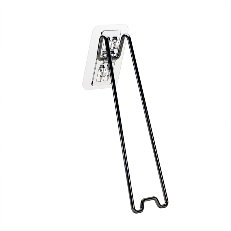 Large photo frame bracket stainless steel material metal large license pendulum frame support frame adhesive seamless nail-free fixing