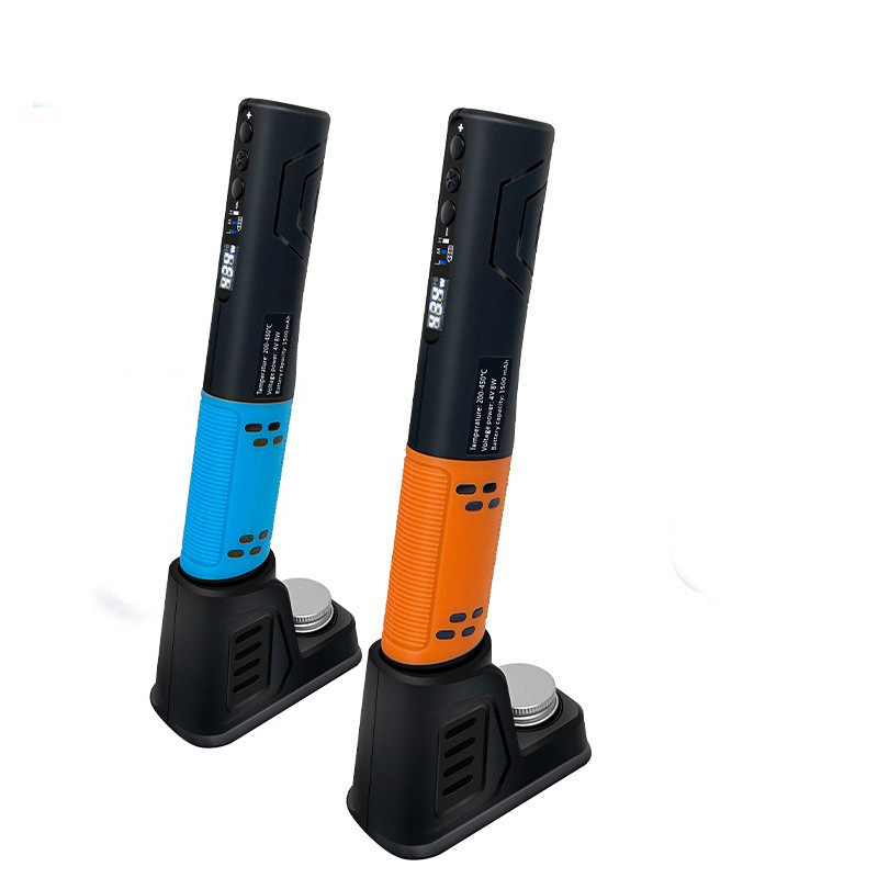 New Digital Display USB Wireless Electric Soldering Iron suit Household Small LED Digital Display Electric Soldering Iron Bulb Head 1500mA