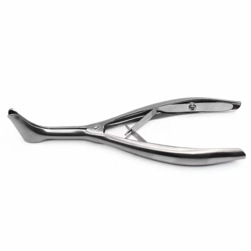 Stainless steel nasal endoscope adult children nasal sinus mirror nasal examination mirror nose dilator ear nose examination forceps