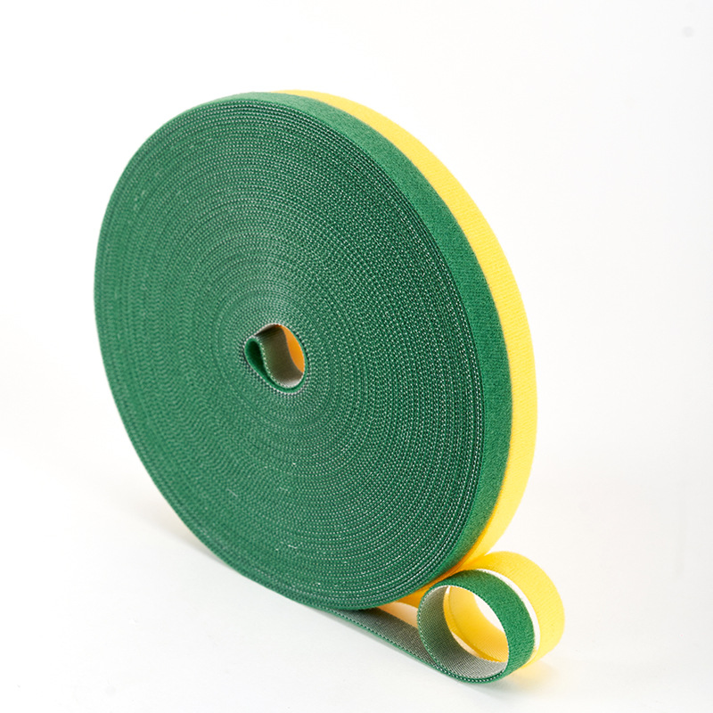 Factory Direct Supply Self-adhesive Back-to-back Storage Strap Colorful Velcro Durable Cable Tie Nylon Velcro