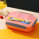 1300ml four-compartment pink