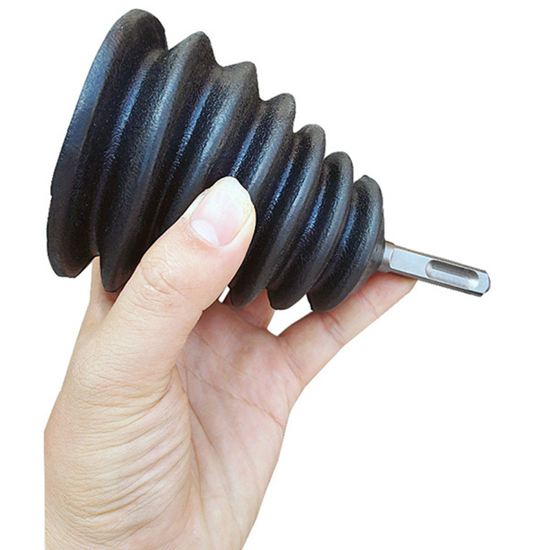 Black electric hammer dust cover integrator punching impact gray bowl electric drill rubber protective sleeve electric tool accessories