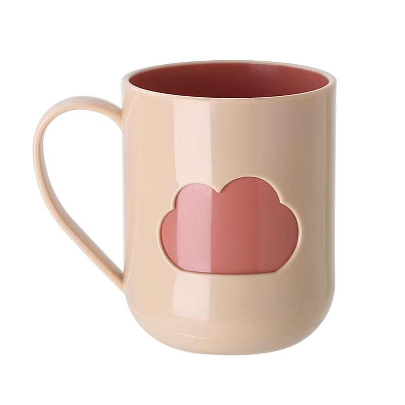 Couple's Teeth Cup Student Dormitory Wash Cup Drop-resistant High-value Toothbrush Cup Household Mouthwash Cup Cute Toothbrush Cup