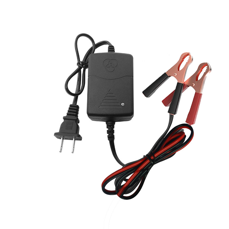 12v铅酸バッテリー充电器12v1500maバッテリーカーバッテリー1.5a车バッテリー充电器20ah