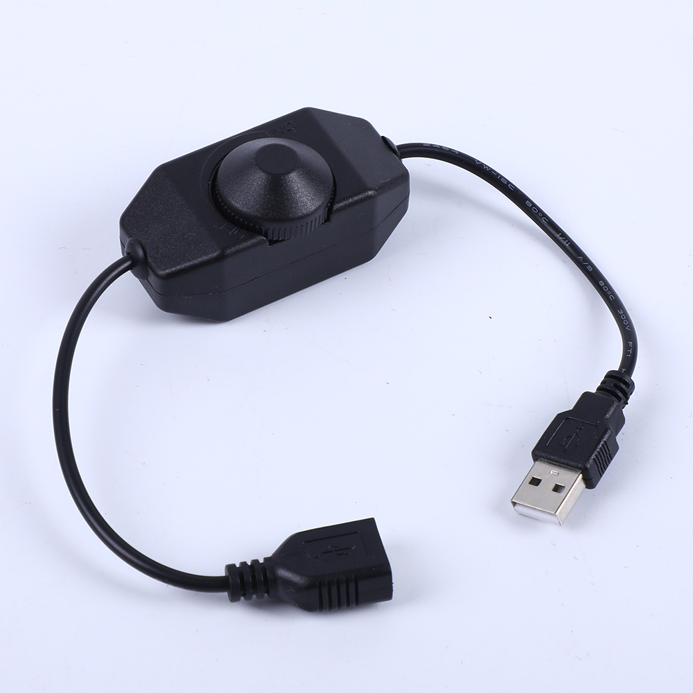 LED online stepless knob controller LED knob dimmer monochrome light strip 5V USB interface