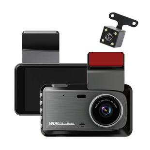 4inch Touch Screen Dual Lens Mobile Phone Interconnection 1080P Hd 24-Hour Parking Monitoring Wifi Driving Recorder