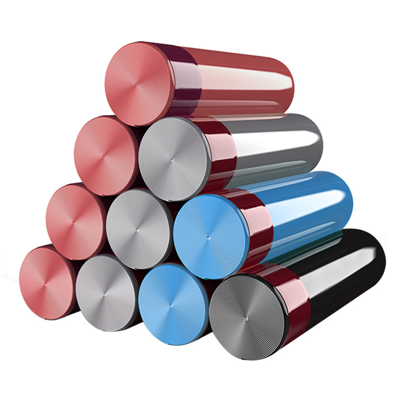 Household disposable color drawstring garbage bag point-breaking automatic shrink non-dirty hand portable garbage bag wholesale