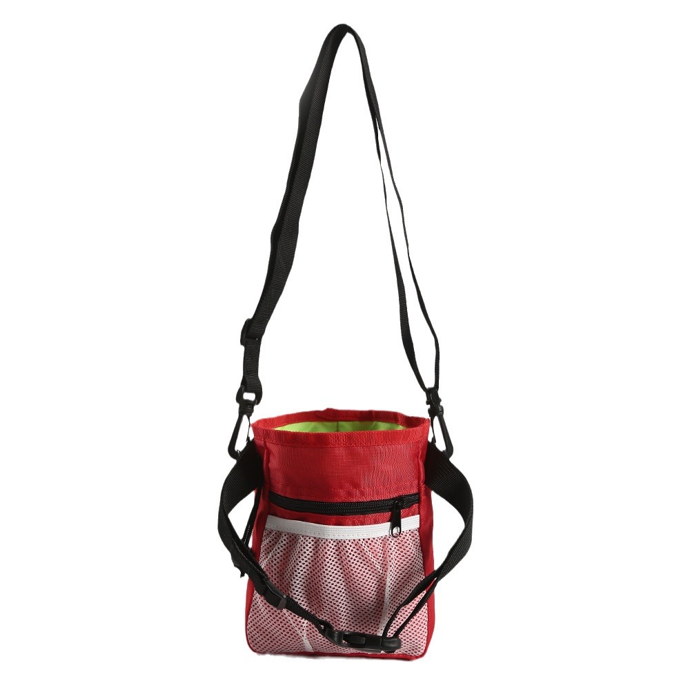 Pet dog training bag snack bag outdoor feeding waist bag portable foldable dog supplies manufacturers wholesale