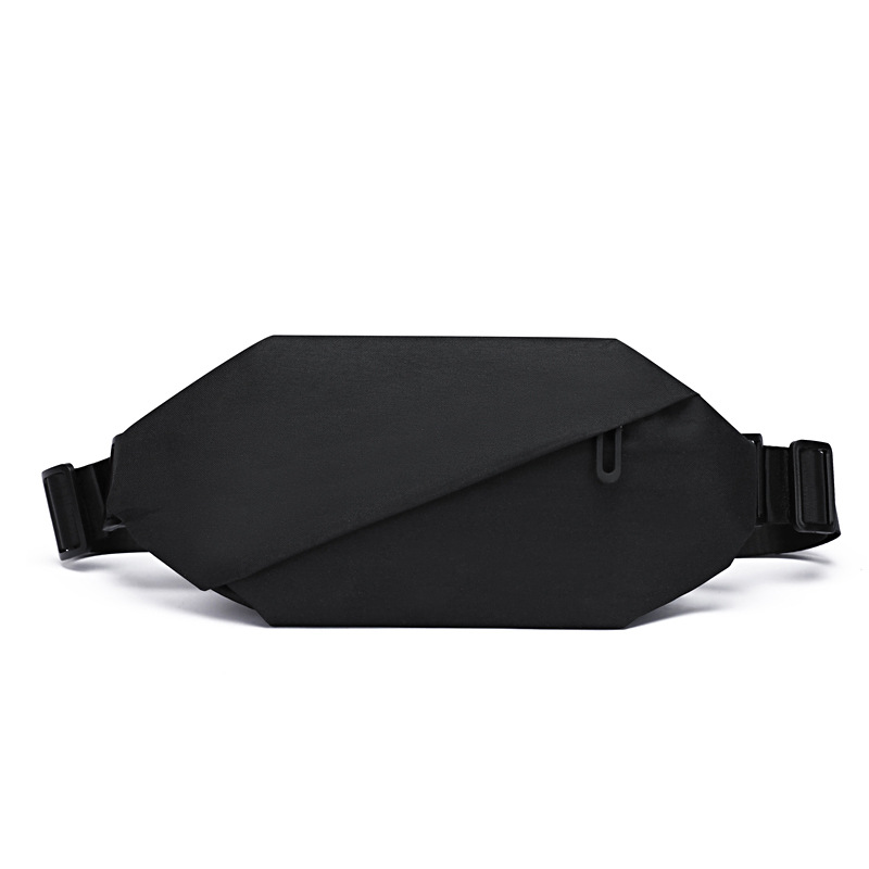 Chest Bag Men's Fashionable Casual Large Capacity Cashier Change Multifunctional Waist Bag Outdoor Sports Riding Fitness Crossbody Bag