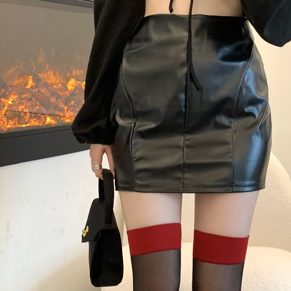 Red-edged black silk ultra-thin sexy pure black silk stockings women's thin silicone non-slip knee socks jk long tube knee socks