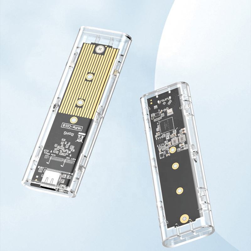 Прозрачный твердотельный накопитель M.2 Nvme single Protocol 10 Гбит/с мобильный ноутбук SSD мобильный диск Жесткий диск M2