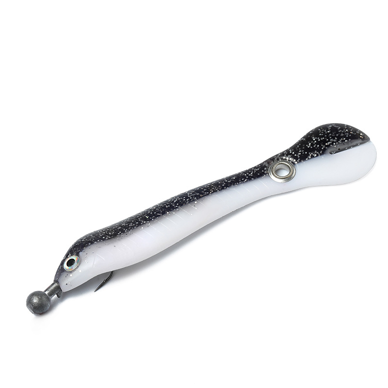 Bionic Soft Bait 10cm/6G wholesale bait Luya fish type small Loach bait explosive fishing black bass Mandarin fish black pit artifact