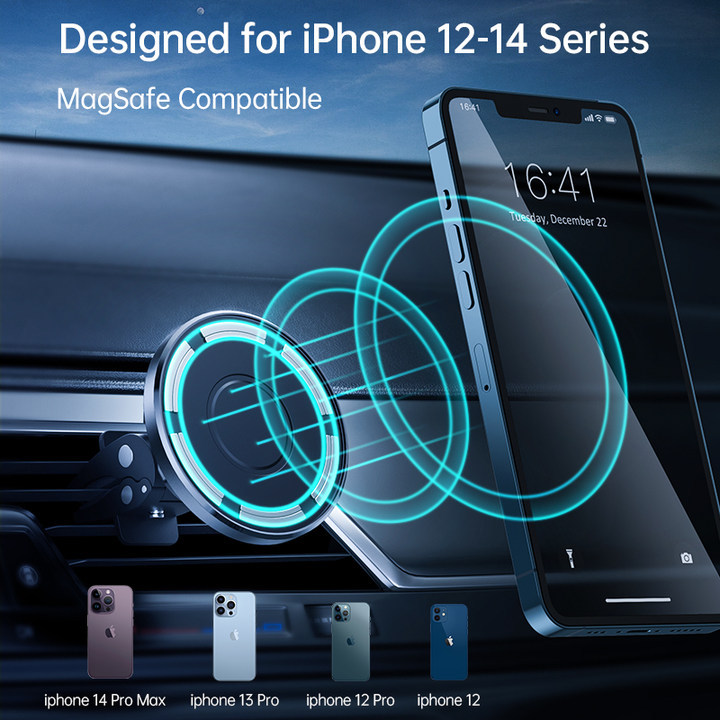 Amazon explosions magsafe magnetic car outlet bracket creative strong magnetic adsorption navigation fixed bracket