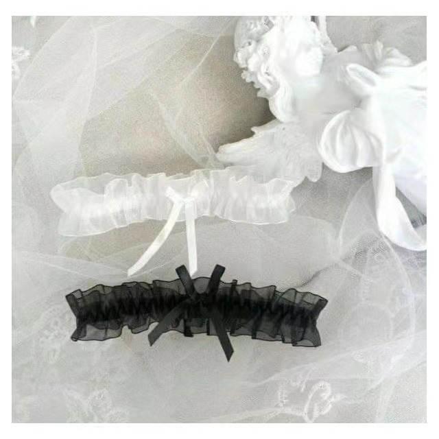 One-piece delivery lolita Japanese lolita bow leg ring thigh ring girl cute soft girl lolita socks