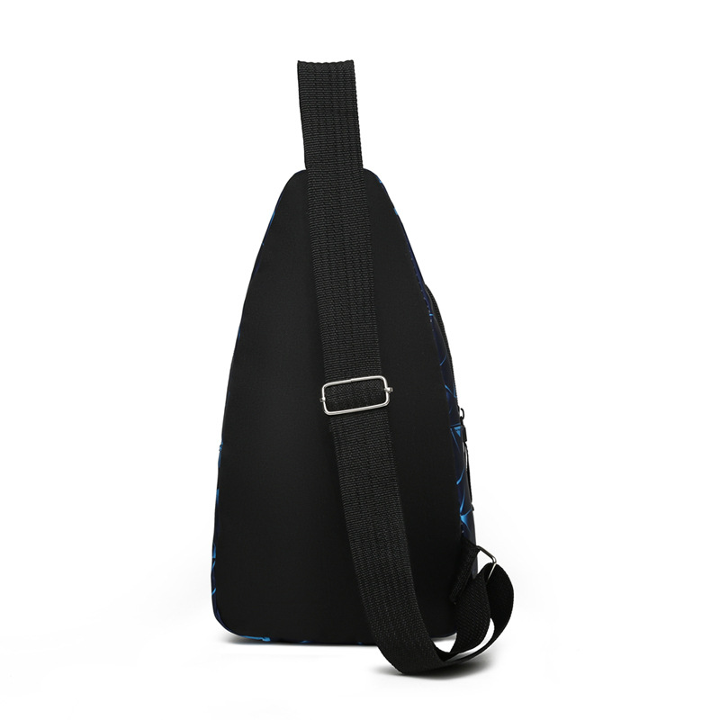 Cross-border Casual Small Chest Bag Men's Oxford Cloth Oblique Bag Men's Multi-layer All-match Large Capacity Shoulder Bag Foreign Trade