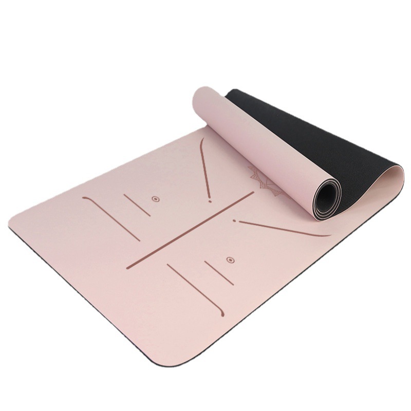 Frosted PU Yoga Mat Wholesale Thickened Widened Dance Tuhao Dancing Home Non-slip Natural Rubber Mat Manufacturers
