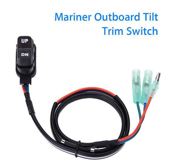 Factory wholesale Mercury outboard control box lifting fine tuning cocking and tilting switch 87-18286a43