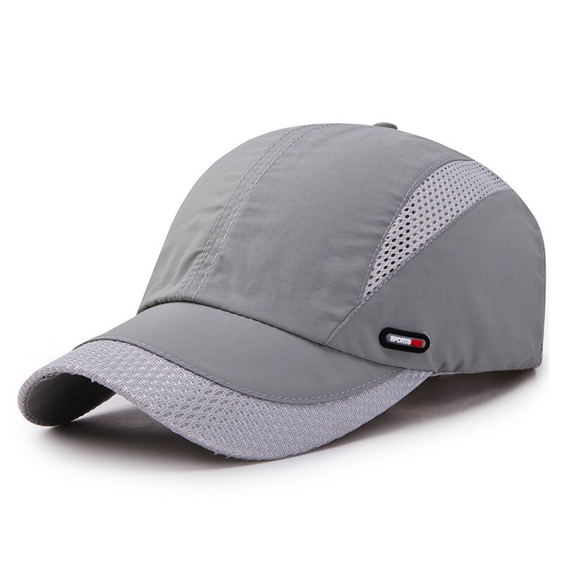 Baseball cap men and women spring and summer fast dry Korean style versatile fashion outdoor sports sun protection sun hat peaked cap