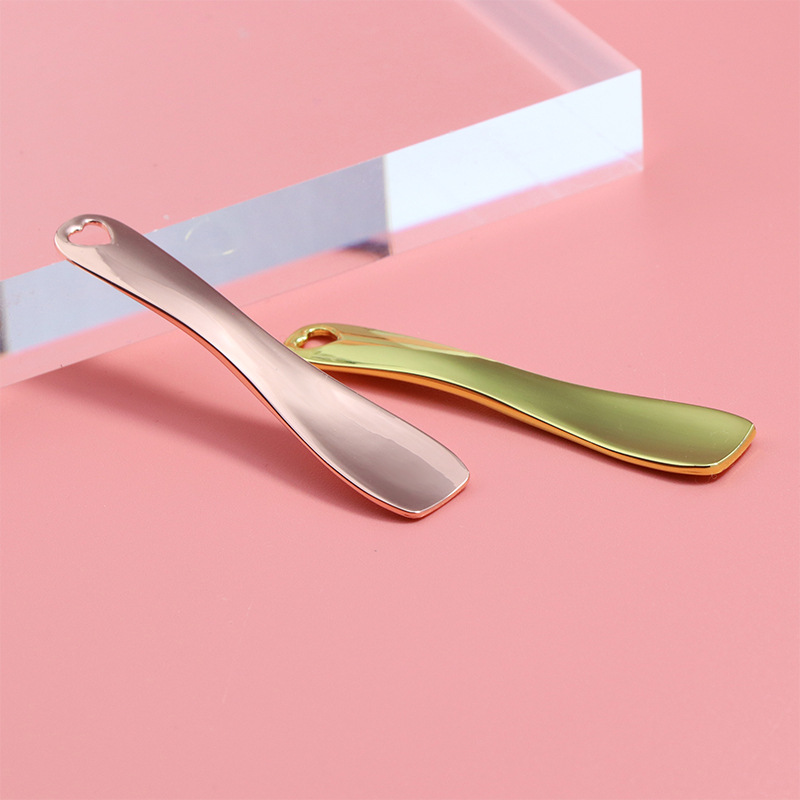 Factory wholesale metal eye cream spoon cosmetics dig spoon beauty spoon mask small scraping spoon skin care cream spoon