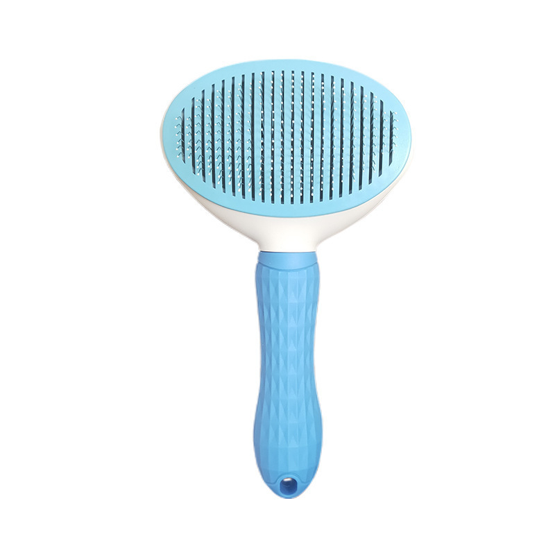 Pet comb to float hair stainless steel needle comb cat open knot comb hair removal artifact dog comb dense tooth comb wholesale
