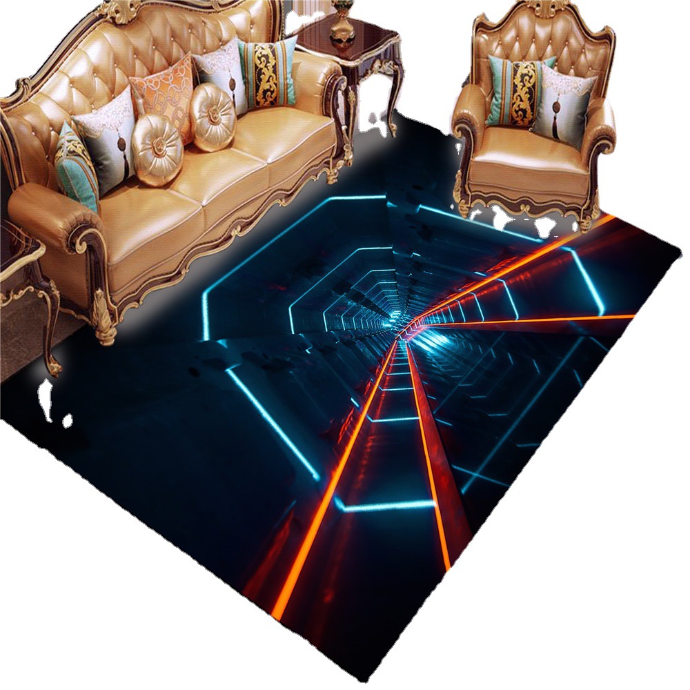 Zhichang home textile AliExpress/eBay/Amazon new European and American Home bedroom carpet tunnel series