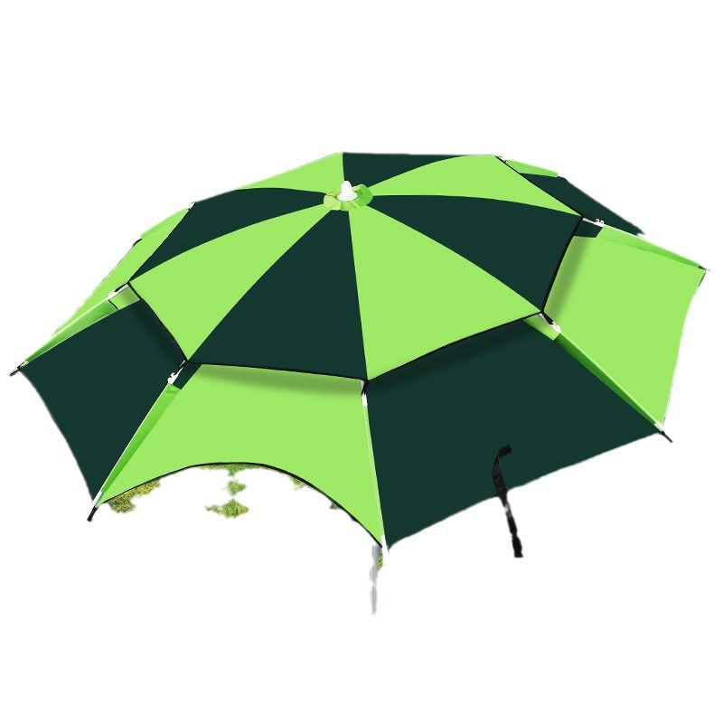 Factory wholesale 2 meters 2.2 meters 2.4 meters 2.6 meters fishing umbrella umbrella universal thickened rainstorm umbrella