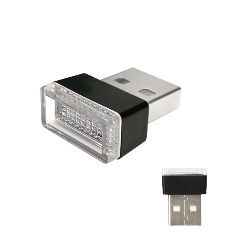 Источник трансграничный автомобиль USB атмосферный свет акриловый контрастный цвет автомобиль USB атмосфера ночник декоративный свет
