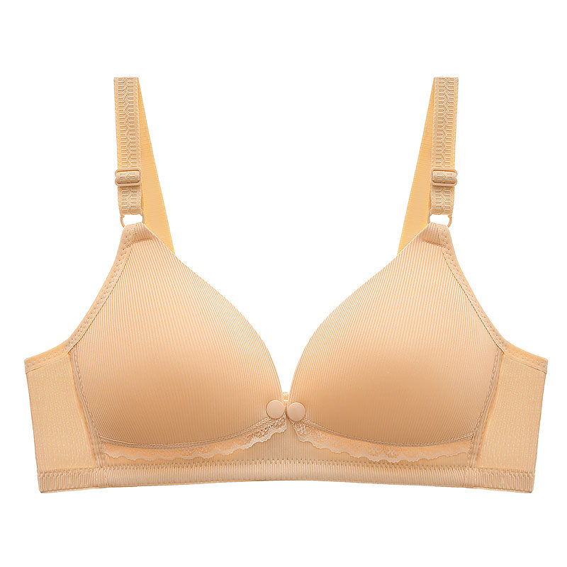 Factory Spot Pregnant Women's Lactation Underwear Women's Thin Push-up Anti-sagging Pregnant Postpartum Breastfeeding Open Bra