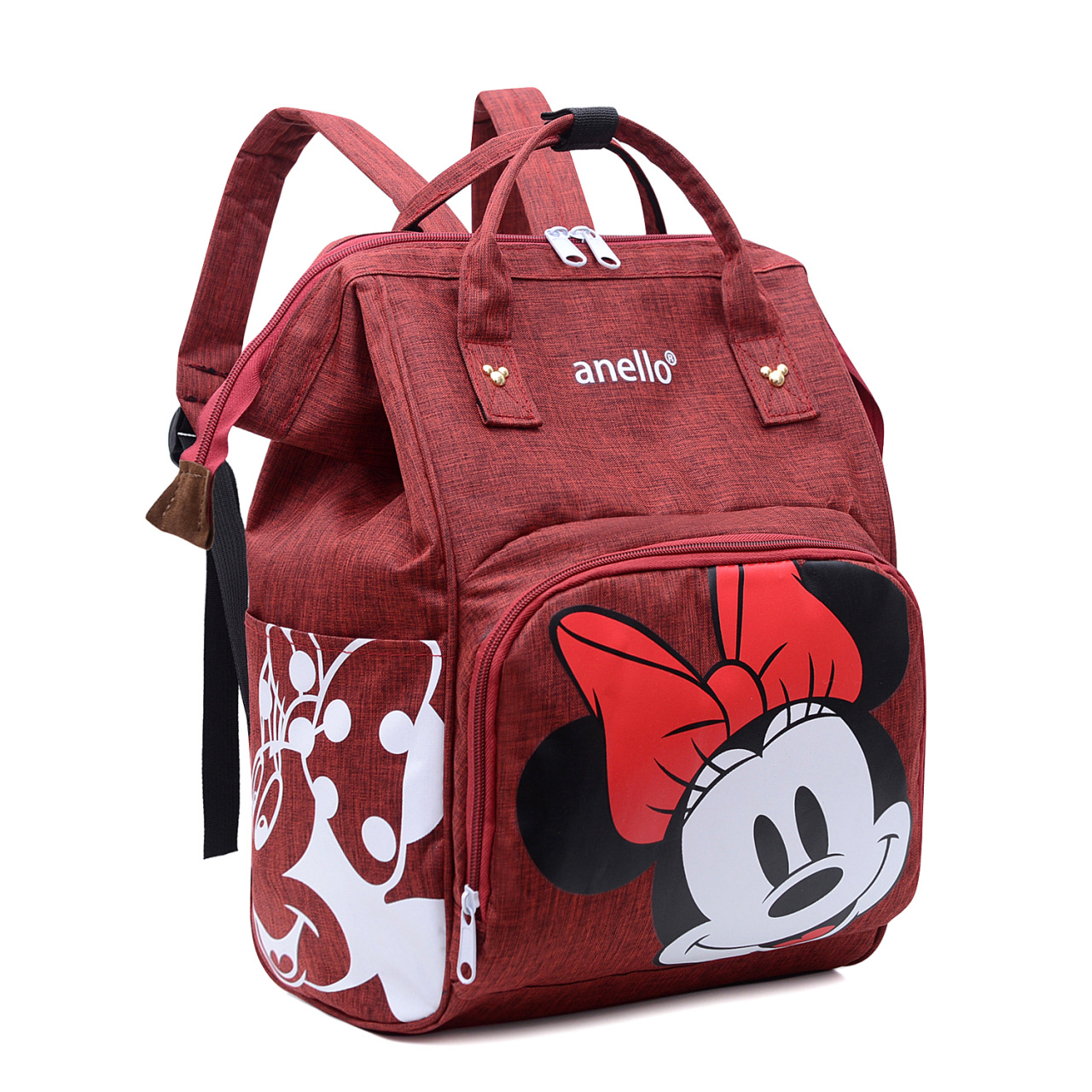 2021 New Cartoon backpack printing multi-purpose large capacity runaway bag mummy backpack