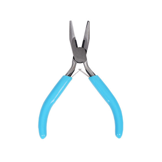 Mini pliers 4.5 inch color four-piece set with accessories tool diy pointed nose pliers round nose pliers oblique nose pliers curved nose pliers