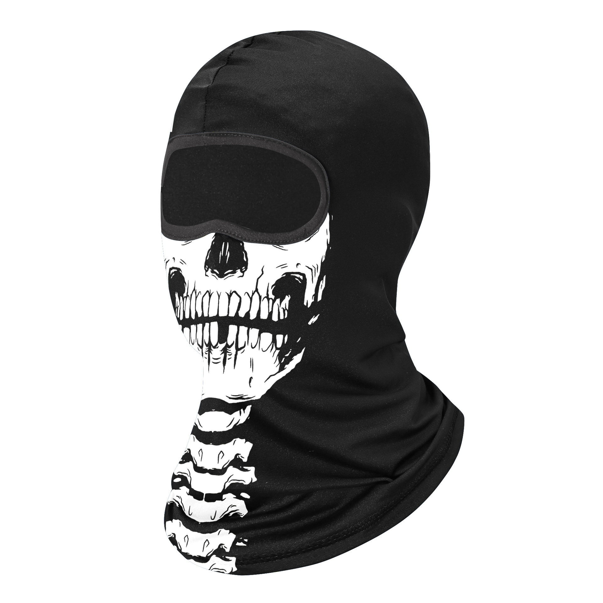 Headgear Motorcycle Sunscreen Motorcycle Ice Silk Windproof Skull Mask Men's and Women's Breathable Sweat-wicking Full Face Neck Headgear