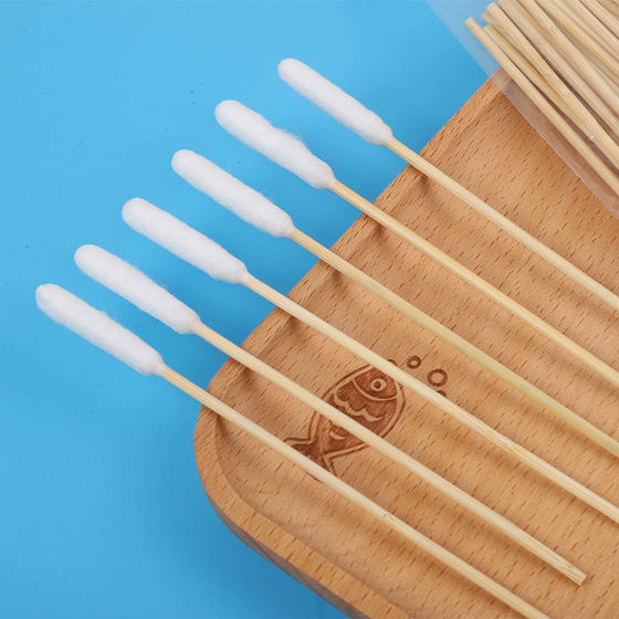 Pet Ear Wash Cleaning Stick Ear Wash Ear Mite Cotton Swab Dog Ear Wash Stick Bag 12cm