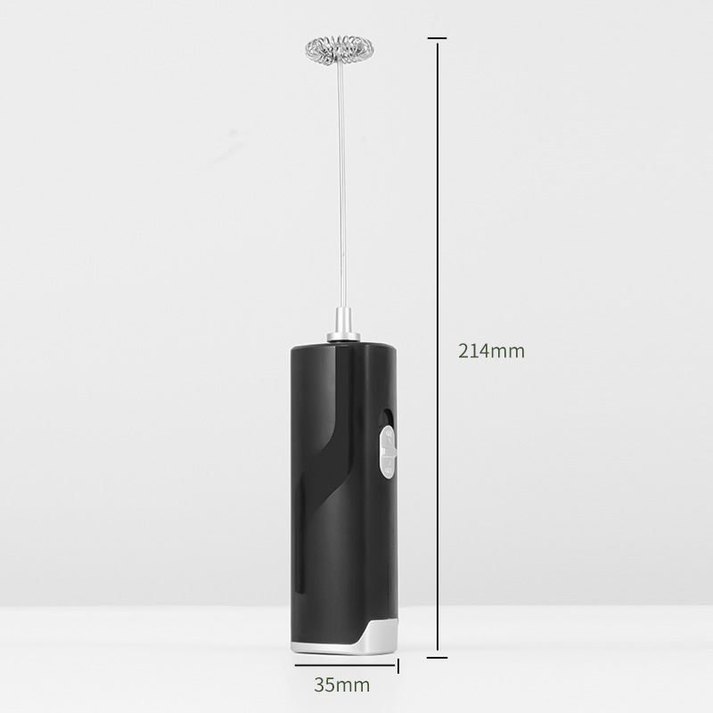 Cross-border electric frother mini handheld wireless blender household small milk dispenser coffee milk frother