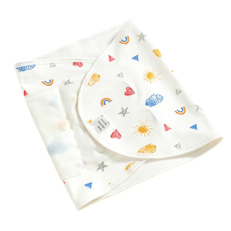 Baby anti-shock sleeping bag swaddling towel strap sleeping artifact baby newborn bag towel anti-shock spring and summer wholesale
