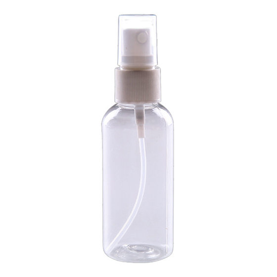 30ml50ml100ml ml spray bottle transparent pet plastic small watering can makeup perfume sub-bottle spray bottle
