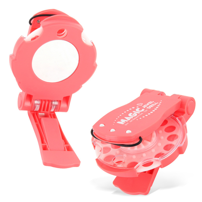Manufacturers supply girls play house nail drill hair knitting machine toys DIY children's makeup suit gift toys
