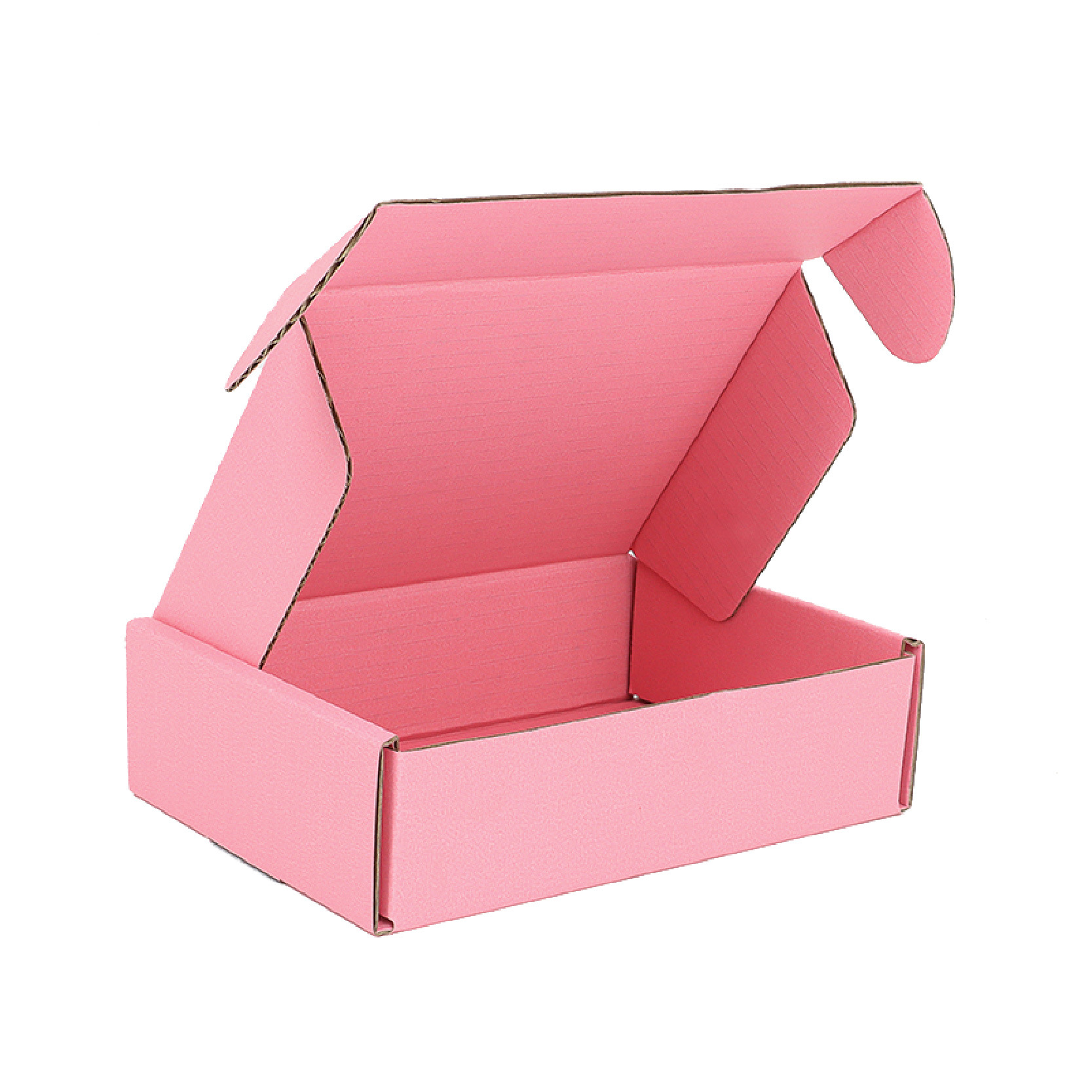 Customized express box in stock products Square aircraft box customized color box special Kraft paper box small batch
