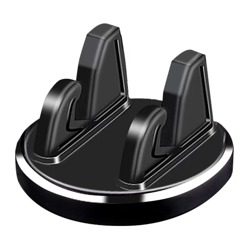 Car mobile phone bracket rotating base car desktop instrument panel navigation mobile phone 360 degree silicone center console frame