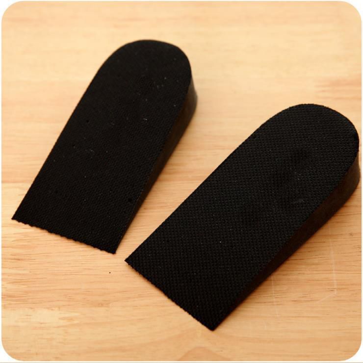 Factory wholesale invisible inner heightening insole heel pad half pad EVA men's and women's universal heightening insole