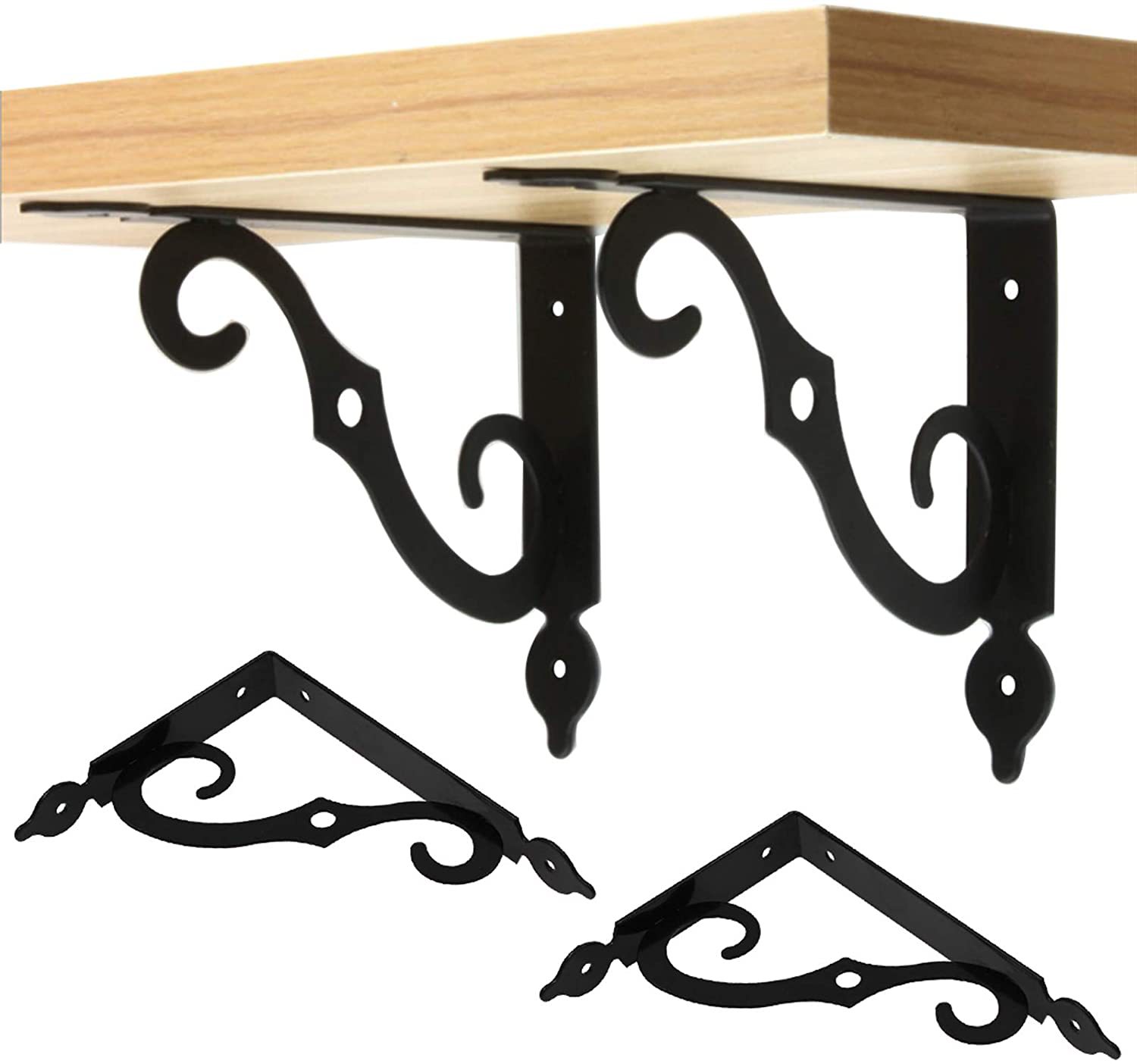 Spot Straight Hair Thickened Iron Triangle Bracket Bracket Bookshelf Wall Storage Rack Wall Hanging Partition Load-bearing Layered Bracket