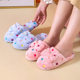 Bowknot Winter Women Baotou Japanese and Korean Style Sweet Girl Wood Floor Home Warm Cotton Slippers